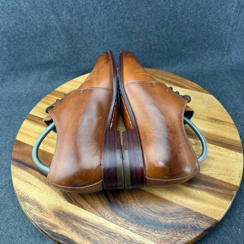 Dons Footwear Custom Dress Shoes Elevator Men's Brown Size 11